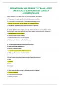 GERONTOLOGY HESI RN EXIT TEST BANK LATEST UPDATE 2023&vert; QUESTIONS AND CORRECT ANSWERS&vert;AGRADE
