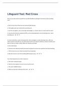 Lifeguard Test: Red Cross Review Questions