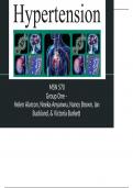MSN 570 Hypertension Case Study&lpar;MSN 570 Group One - Helen Alarcon&comma; Nneka Anyanwu&comma; Nancy Brown&comma; Ian Buckland&comma; & Victoria Burkett &rpar;