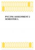 PYC3701 ASSIGNMENT 2 SEMESTER 1.