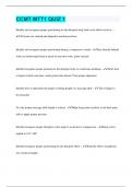 CCMT MTT1 QUIZ 1 &vert; Questions with 100&percnt; Correct Answers &vert; Verified