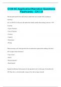 C120 IIC Application/Narrative Questions Flashcards - CH.1-9 | Questions with 100% Correct Answers | Verified | 39 Pages