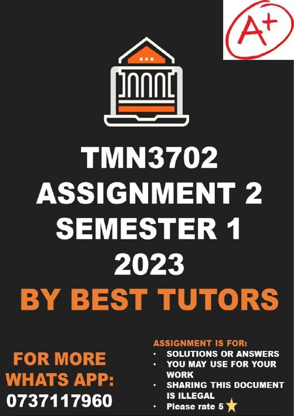 tmn3702 assignment 2 answers