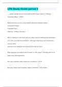 Bundle for LPA Exams Compilation &vert; Verified &vert; Guaranteed Success