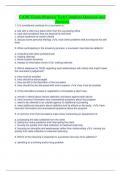 CADC Exam &lpar;Practice Test&rpar; Complete Question And Answers