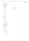 Ch. 5.1 sI #1-25 answers