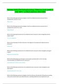 Nursing MSN 570 Pathophysiology Midterm study guide 2-with 100&percnt; verified solutions-2023-2024
