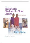 Test Bank for Nursing for Wellness in Older Adults 9th Edition by Miller 