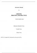 Groups Process and Practice, 10e Marianne Schneider Corey, Gerald Corey, Cindy Corey (Insturctor Manual)