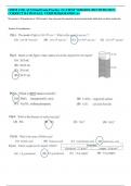 CHEM 1128&period; ACS Final Exam Practice 2 LATEST VERSION-2023 WITH 100&percnt; CORRECT RATIONALE&period; VERIFIED&GRADED A