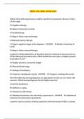 NRSG 126 PACKAGED EXAMS 