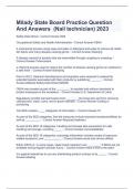 Milady State Board Practice Question And Answers  &lpar;Nail technician&rpar; 2023