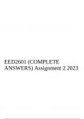 EED2601 (COMPLETE ANSWERS) Assignment 2 2023