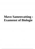Havo Samenvatting : Examenst of Biologie