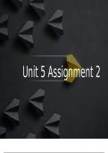 Unit 5 Data Modelling Assignment 1 and 2 all criteria met (Distinction)