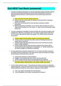 2023 Exit HESI Test Bank &lpar;answered&rpar; 1000&plus; questions and answers