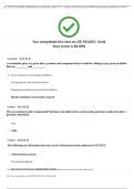 Exam 2 (elaborations) Defense Acquisition University CON CON 124 (CON124) 