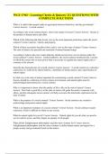 WGU C963 - Learning Checks & Quizzes&vert; 212 QUESTIONS&vert; WITH COMPLETE SOLUTIONS