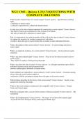 WGU C963 - Quizzes 1-23&vert; 174 QUESTIONS&vert; WITH COMPLETE SOLUTIONS
