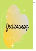Declinaciones en latín (1ª, 2ª, 3ª, 4ª y 5ª)