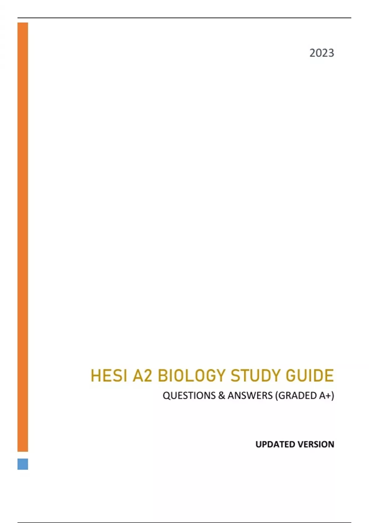 HESI A2 Bundle : BIOLOGY STUDY GUIDE, CHEMISTRY, MATHEMATICS (V2 ...