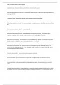 MSN 570 Patho Exam Review Questions with Certified Answers Graded A plus