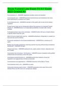 Texas Funeral Law Exam Fri 5-7 Exam 2023 Graded A&plus;