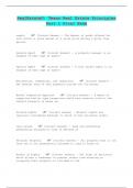 RealEstateU&colon; Texas Real Estate Principles Part 1 Final Exam