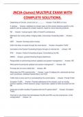 JNCIA-&lpar;Junos&rpar; MULTIPLE EXAM WITH  COMPLETE SOLUTIONS&period;