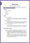 Samenvatting Relatievermogensrecht - Incl&period; alle werkgroepen &plus; mening Kraan