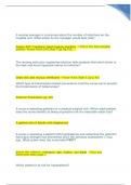 HESI MED SURG Form A & B &vert; Questions and Answers  