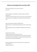 Arkansas Cosmetology State Law Exam 2025