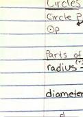Class notes Geometry  