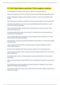VN 102 Final &lpar;kahoot questions&rpar; With complete solutions