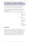 &lowbar;US History I Practice milestone 1