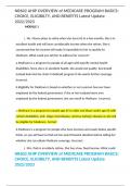 NURSING HEALTH ASS HESI RN EXIT V1 Exam Questions and Answers Best Rated A&plus; Guaranteed Success Latest Update 2022&sol;2023