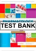 TEST BANK Pharmacology and the Nursing Process 9th Edition Linda Lane Lilley, Shelly Rainforth Collins, Julie S. Snyder| all chapters 1-58 complete | rationales  A+ Guide
