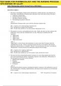 TEST BANK Pharmacology and the Nursing Process 10th Edition Linda Lane Lilley&comma; Shelly Rainforth Collins&comma; Julie S&period; Snyder&vert; all chapters 1-58 complete 2022&sol;2023  A&plus; Guide