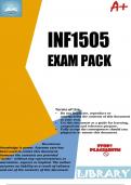 INF1505 Exam Pack 2024
