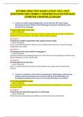 ATI MED-SURG TEST BANK LATEST 2022-2023  QUESTIONS AND CORRECT ANSWERS PLUS RATIONALES  &lpar;VERIFIED ANSWERS &rpar;&vert;AGRADE