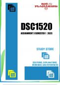 DSC1520 Assignment 3 Semester 1 2023 (860914)
