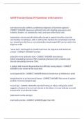  AANP Practice Exam 30 Questions with Answers&comma;100&percnt; CORRECT