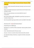 ATI PN Pharmacology Proctored Exam Review Well Defined