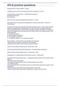 ATLS practice questions