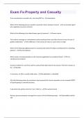 Bundle for  FX&comma; VA Property & Casualty Insurance Exams compilation &vert; everything you need &vert; verified