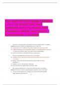   &lbrack;NGN&rsqb;2023 HESI RN EXIT EXAM VERSION 1 &lbrack;V1&rsqb; 160 QUESTIONS AND ANSWERS WITH PICTURES AND DRAWINGS WHERE NECESSARY  GUARANTEED A&plus;SCORES