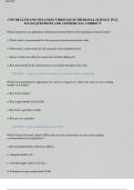 C787 HEALTH AND WELLNESS THROUGH NUTRITIONAL SCIENCE WGU EXAM QUESTIONS AND ANSWERS ALL CORRECT