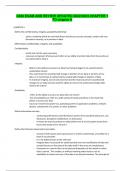 C836 EXAM AND REVIEW UPDATED 2022&sol;2023 CHAPTER 1 TO chapter 6
