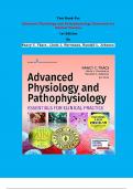 Test Bank - Advanced Physiology and Pathophysiology Essentials for Clinical Practice  1st Edition By Randall Johnson | Chapter 1 – 17, Complete Guide 2023|