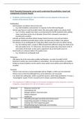 Edexcel A level and AS level geography tectonics&comma; KI1&period;8 summary notes